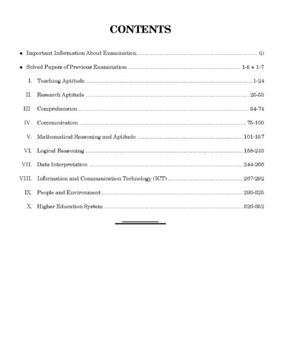 NTA UGC NET TEACHING & RESEARCH APTITUDE PAPER- 1-6501